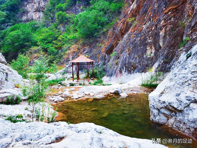京郊风景，古燕京八景，绿水青山，流水潺潺，玩水避暑好去处