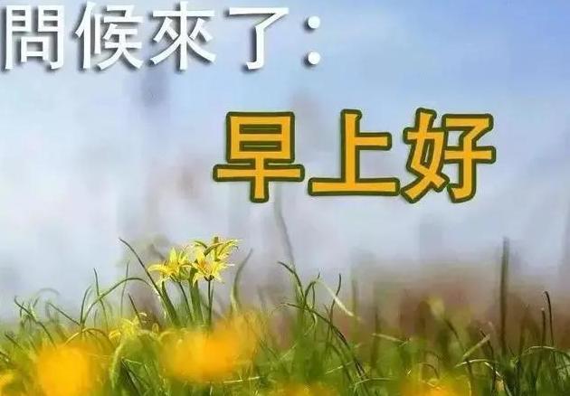 給你的第一個問候,讓你有一個好心情;給你的第一個祝福,祝你工作愉快