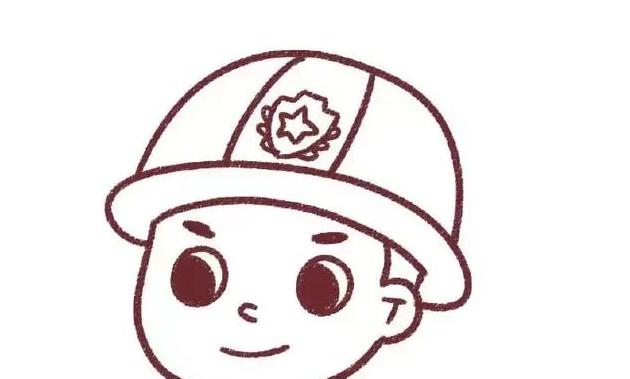 关于消防员的简笔画幼儿园的怎么画(消防员简笔画 幼儿园)